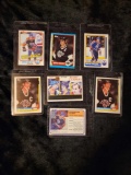 Wayne Gretzky Topps Hockey group lot 7 cards