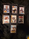 Mel Blount Topps Football HOFer 7 card lot 1976 to 1983 Pittsburgh Steelers