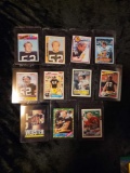 Mike Webster 1978 Topps Football Rookie RC card plus 10 more
