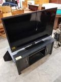 Haier 46in TV with TV stand