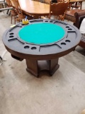 Poker/bumper pool table