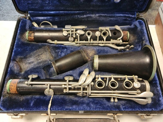 Clarinet with case