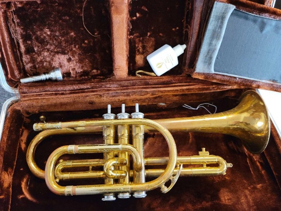 Cornet with case