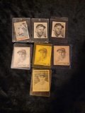 Group of Lloyd Albert Whitey Moore baseball cards