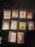 Group 10 early mostly Baseball cards 1949 Bowman Swell Gum Play Ball Bucky Walters Dizzy Trout etc
