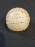 Dean Chance Jim Perry and other signed autographed baseball