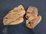 Rawlings PM 18 and T-220-HV ball gloves