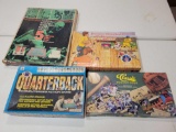 Quarterback computerized action game, 5 computer games in one sports, Delux baseball collectors set,