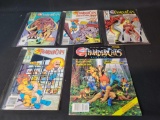 Thundercats #7, 9, 13, 14 comics and thundercats magazine