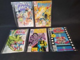 Power pack, Blackwulf, Captain planet, Black knight comics
