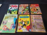 Felix, Tom and Jerry, Scooby Doo, Blondie, Dagwood, Richie Rich comics