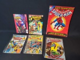 Spiderman #13, 25, 42, 115, #1 marvel ultimate, 1974 large comic book