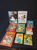 Donald duck, Mickey mouse, that darn cat comics and books