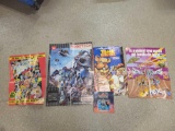 Robotech, Time Beavers, Hex, Judge Dredd posters