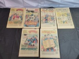 6 The Superman Family and Adventures of Superboy coverless comics