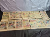 14 Richie Rich, Archie, Jughead, Valley of the Dinosaurs, Monster Hunters coverless comics