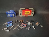 Tranformers Blaster Radio Boombox and Soundwave Autobot Figures and accessories