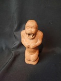 Clay King Kong statue 10 inches tall