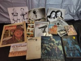 Western photos, some with autographs Marty Roberts, Jim Owen, Old Ranger Death Valley Tales,