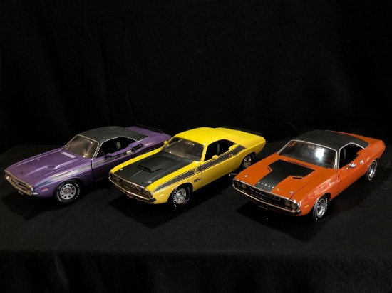 Ertl Dodge Challenger, Ertl 1970 Dodge Challenger 340 six pak, Ertl 1970 Dodge Challenger