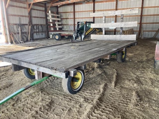 approx. 16ft flatbed wagon