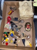 Jewelry Box and Pins
