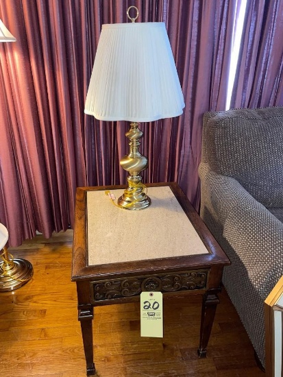 Pair lamp tables with lamps