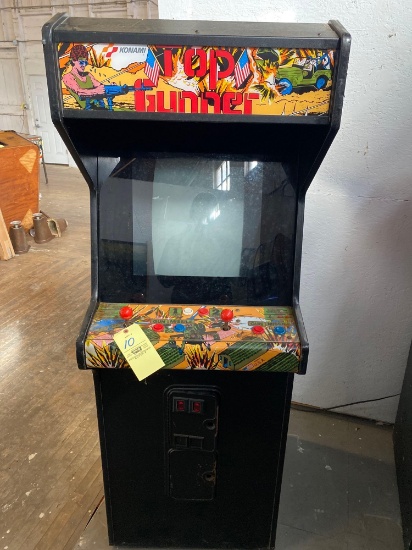 Konami Top Gunner arcade game