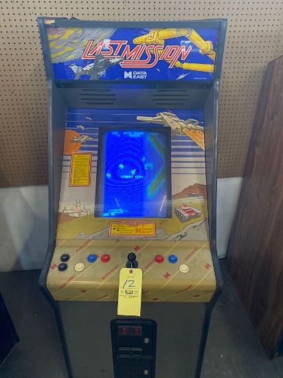 Data East Last Mission arcade game