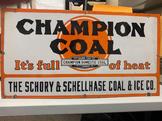 Champion Coal Company sign