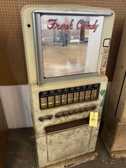 Early candy vending machine