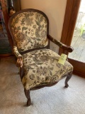 Victorian padded chair