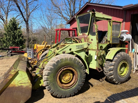 Terex articulating wheel loader