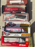 1/64 Scale Diecast trailer rigs (5)
