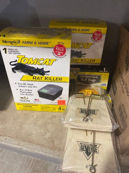 (5) rats traps