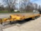 2010 Felling dual tandem 12ton trailer, 20'+5' tail and ramps, air brakes, pintle hitch