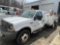 2003 Ford F-550 Super Duty utility/service truck, 7.3L power stroke turbo diesel engine