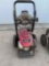 Black Max 2600PSI pressure washer with Honda engine