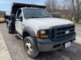 2006 Ford F-450 4x4 Super Duty with 11' dump bed