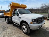 2004 F-550 XL Super Duty Diesel Dump Truck, 9' bed, approx. 40K mi on new 6.0L engine, auto trans.,