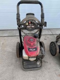 Black Max 2600PSI pressure washer with Honda engine