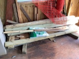 4x4, assorted lumber, fencing