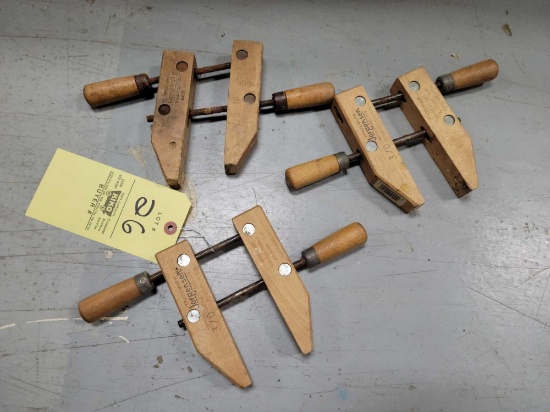 Rm. 150 - (3) Jorgensen small wood clamps