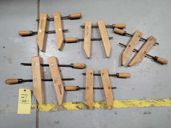 Rm. 150 - (5) Assorted Wood clamps