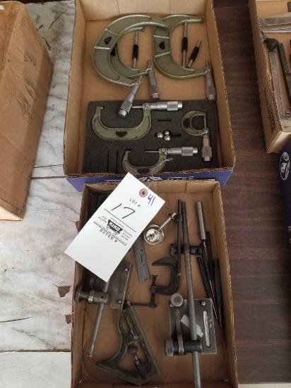 2 BOXES MACHINIST TOOLS