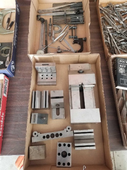 2 BOXES MACHINIST TOOLS