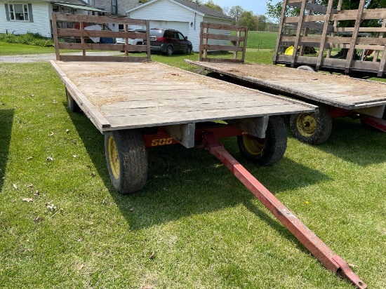16ft flatbed hay wagon