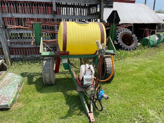 older 150 gal crop sprayer