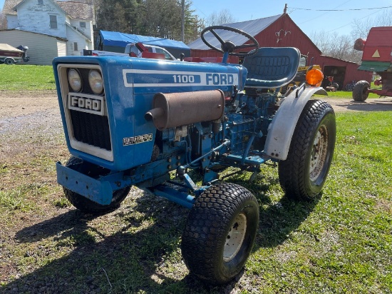 Ford 1100 tractor, diesel, 1500hrs