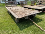 18ft flat bed hay wagon
